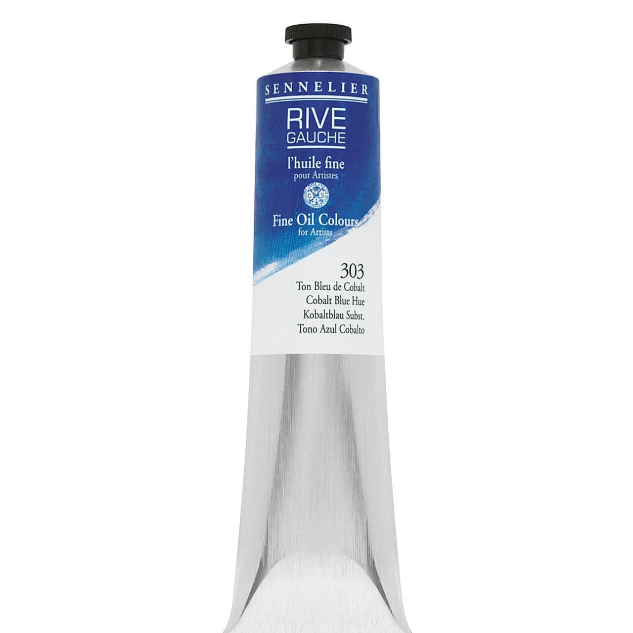 Sennelier Rive Gauche Artists Oil Color - Cobalt Blue Hue, 200 ml